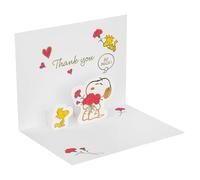 Hallmark Pop-up 3D PEANUTS SNOOPY & WOODSTOCK Mother’s Day Card