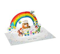 Hallmark Pop-Up Birthday Card - 3D Disney Pixar Toy Story Rainbow Pop-Up Design