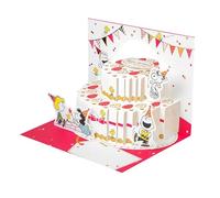 Hallmark Pop-Up Birthday Card - 3D SNOOPY & PEANUTS Pop-Up Birthday Cake Design