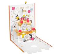 Hallmark Pop-Up Birthday Card - 3D SNOOPY & PEANUTS Pop-Up Design