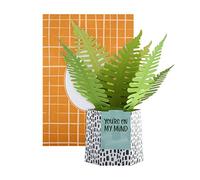 Hallmark Pop Up Card - Contemporary Fern Plant Design