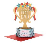 Hallmark Pop Up Father's Day Card 'Worlds Best Dad' - Medium