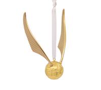 Hallmark Golden Snitch Hanging Christmas Ornament, Harry Potter, Quidditch, Metal Tree Decoration