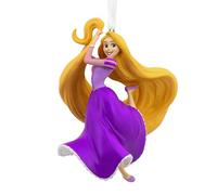 Hallmark Rapunzel Hanging Ornament, Disney Tangled, Purple | Christmas Tree Decoration, Resin, Compact, 8.3cm by 6.4cm by 7.6cm, Ideal for Gifting