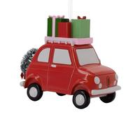 Hallmark Red Car with Presents Christmas Ornament, Premium Resin