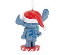 Hallmark Stitch & Scrump Nutcracker Ornament, Tree Decoration, Disney, Lilo & Stitch, Collectible, Blue