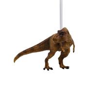Hallmark Rexy the T-REX Hanging Ornament, Jurassic Park Plastic Tree Decoration, Gifts for Christmas, Green With Gold Accents