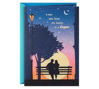 Hallmark Romantic Father's Day Card for Husband or Partner (You're a Keeper)