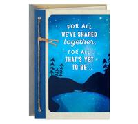 Hallmark Romantic Valentine's Day Card (You Mean the World to Me) for Anniversary, Love, Romantic Birthday, Sweetest Day