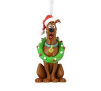 Hallmark Scooby-Doo with Wreath Christmas Ornament, Cartoon Gifts