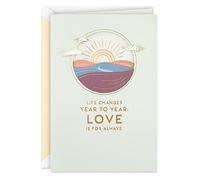 Hallmark Signature Anniversary Card for Husband, Wife, Boyfriend, Girlfriend (Love of My Life)