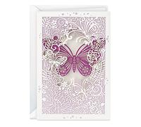 Hallmark Signature Birthday Card (Butterfly)