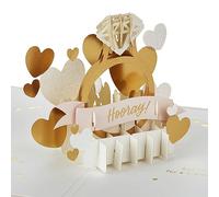 Hallmark Signature Paper Wonder Pop-Up Engagement Card (Diamond Ring)