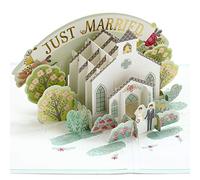 Hallmark Signature Paper Wonder Pop Up Wedding Card (Happy Wedding Day)