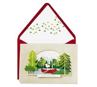 Hallmark Signature Peanuts Birthday Card (Snoopy Canoe)