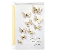Hallmark Signature Sympathy Card (Butterflies)