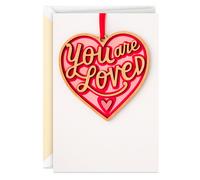 Hallmark Signature Valentines Day Card (Removable Heart Ornament)