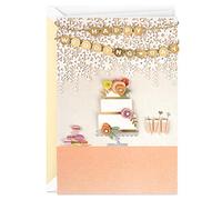 Hallmark Signature Wedding, Bridal Shower, or Engagement Card, Lifetime of Love (899RZH1198)