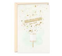 Hallmark Signature Wedding Card, Bridal Shower Card, Engagement Card (Confetti)