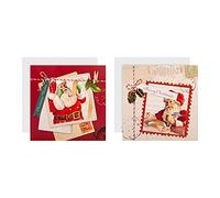 Hallmark Simply for You Collection Christmas Cards - 20 Cards in 2 Illustrated Designs