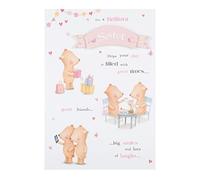 Hallmark Sister Birthday Card "Good Friends" - Medium