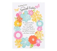 Hallmark Sister Birthday Card "with Love" - Medium