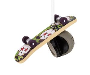 Hallmark Skateboard and Helmet Christmas Ornament, Gifts for Skaters