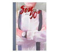 Hallmark Son 50th Birthday Card 'Love and Pride' - Medium