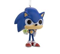 Hallmark Sonic The Hedgehog with Emerald Funko POP! Christmas Ornament, Pop Culture Gifts