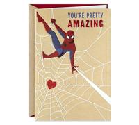 Hallmark Spider-Man Valentines Day Card for Significant Other (Sticking with Me),599VFE1064