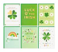 Hallmark St. Patrick's Day Card Assortment (24 Blank Cards with Envelopes) for Kids, Teens, Friends