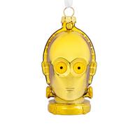 Hallmark Star Wars Glass Ornament - C-3PO Gold Head