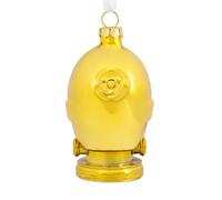 Hallmark Star Wars Glass Ornament - C-3PO Gold Head