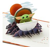 Hallmark Star Wars Pop Up Birthday or Congratulations Card (Baby Yoda) May The 4th, Signature Paper Wonder 3D Card