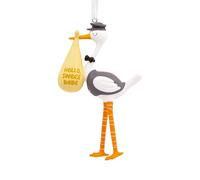 Hallmark Stork Hello Sweet Babe Christmas Ornament