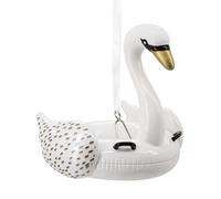 Hallmark Swan Pool Float Christmas Ornament