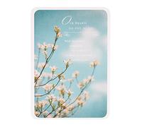 Hallmark Sympathy Card "Hearts Go Out To You" - Medium