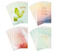 Hallmark Sympathy Cards Assortment, Nature (16 Cards with Envelopes)