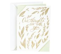 Hallmark Sympathy Greeting Card (Our Hearts are with You)