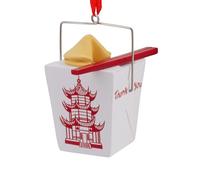 Hallmark Takeout Food Box Christmas Ornament