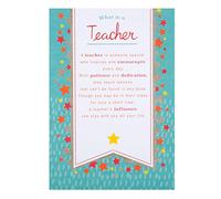 Hallmark Thank Teacher You Card "Great Teacher" - Medium