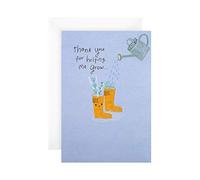 Hallmark Thank You Card - Cute Illustrated Wellingtons 'State of Kind' Design
