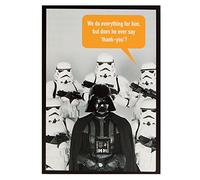 Hallmark Thank You Card From Star Wars 'Does He Ever Say Thank You?' - Medium
