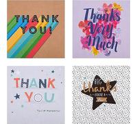 Hallmark Thank You Cards - Multipack of 20 in 4 Fun Designs