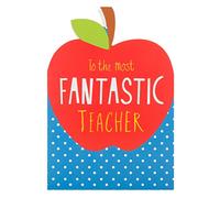 Hallmark Thank You Teacher Card "The Best" - Medium [Old Model]