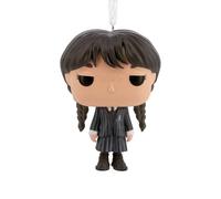 Hallmark The Addams Family Funko Pop Wednesday Addams Christmas Ornament