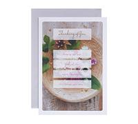 Hallmark Thinking of You Card, Photographic Floral Design