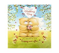Hallmark Wedding Congratulations Card - Large 3D Effect Lenticular Design