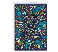 Hallmark UNICEF Boxed Christmas Cards Assortment, Wonder and Peace (12 Cards and 13 Envelopes)