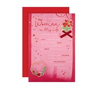 Hallmark Valentine's Card for Her - Pink, Heartfelt Verse Design